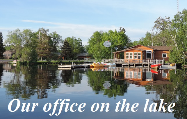 Office on the lake