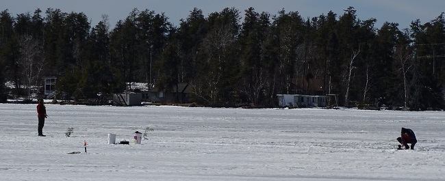 ice fishing