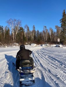 Snowmobile to Mud Tutle