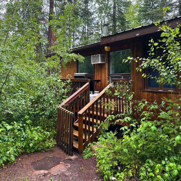 One of Inverness' chalets which can comfortably accommodate family fun.