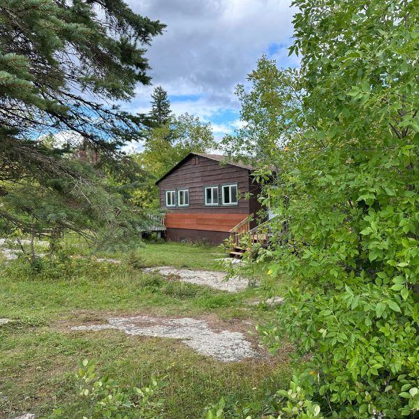 Exterior of Lakeview Suite at Inverness Falls Resort, a great option for personal retreats.