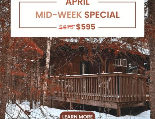 3 Night Mid-Week April Chalet Special – Only $595!